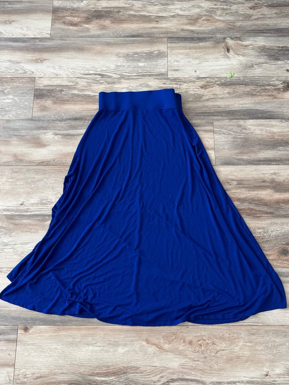 Coolibar Women's Fabyan Maxi Skirt Royal Blue Medium Sun Protection - Picture 3 of 9